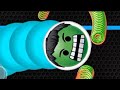 WORMSZONE.IO | CACING HERO HULK EVOLUSI MENJADI MONSTER HIJAU #00077