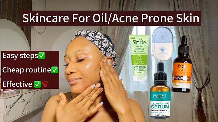 SKINCARE ROUTINE FOR OILY/ACNE PRONE SKIN.affordable routine for oily skin,acne prone skin#oilyskin