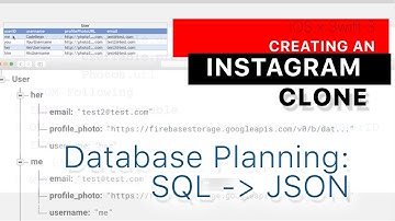Instagram Clone part 24: SQL table to JSON database