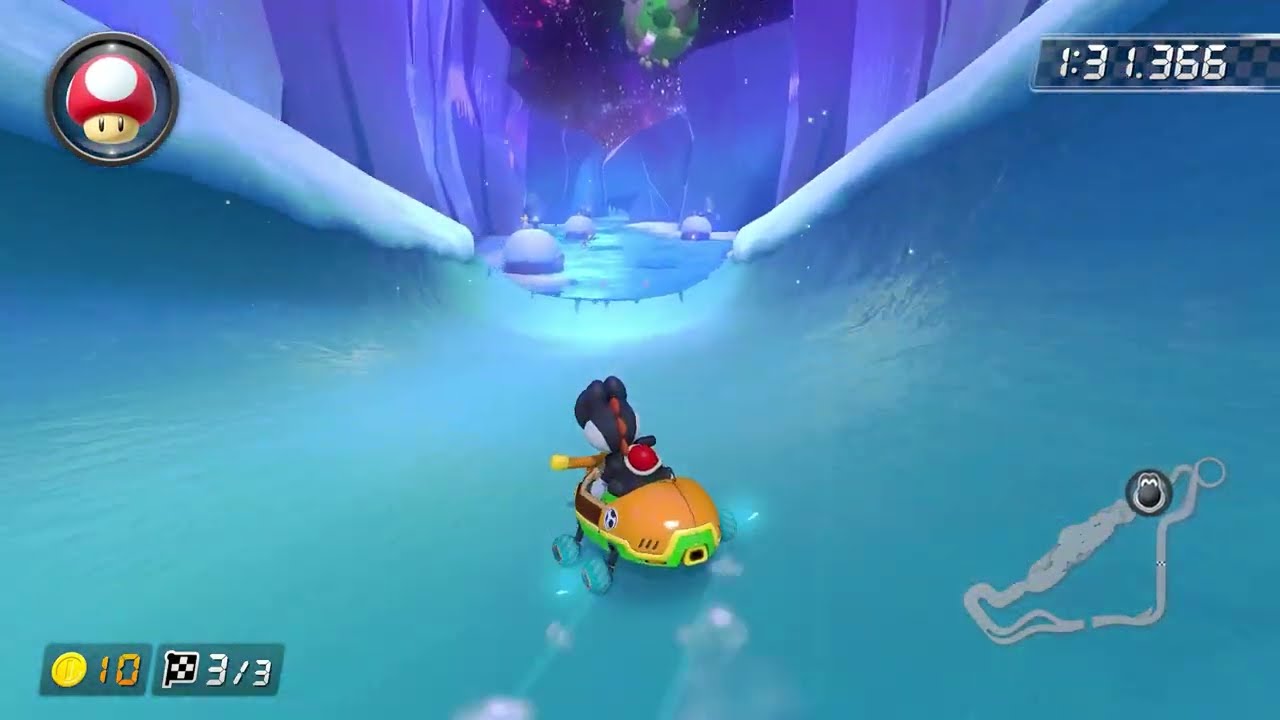 3DS Rosalina's Ice World [150cc] - 1:55.742 - 1:52 (Mario Kart 8