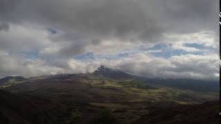 Mount St Helens Cloud Time Lapse