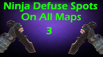 Best BO3 Ninja Defuse Spots on all Maps 3 (Exodus, and Fringe)