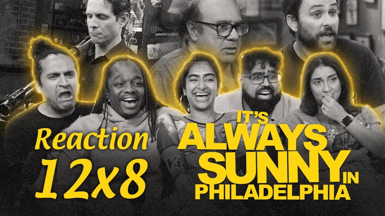 The Gang Tends Bar | It's Always Sunny in Philadelphia 12x8 | Group Reaction