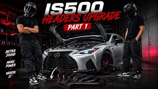 IS500 Header Install… Was It Worth It? (Part 1) Lexus Is Header Install