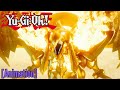 Yu-Gi-Oh: The Winged Dragon of Ra burns into battle #Yugioh