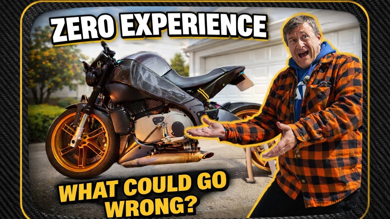 This Was a Terrible Idea… Wrapping My Motorcycle Tank With Zero Experience! 
