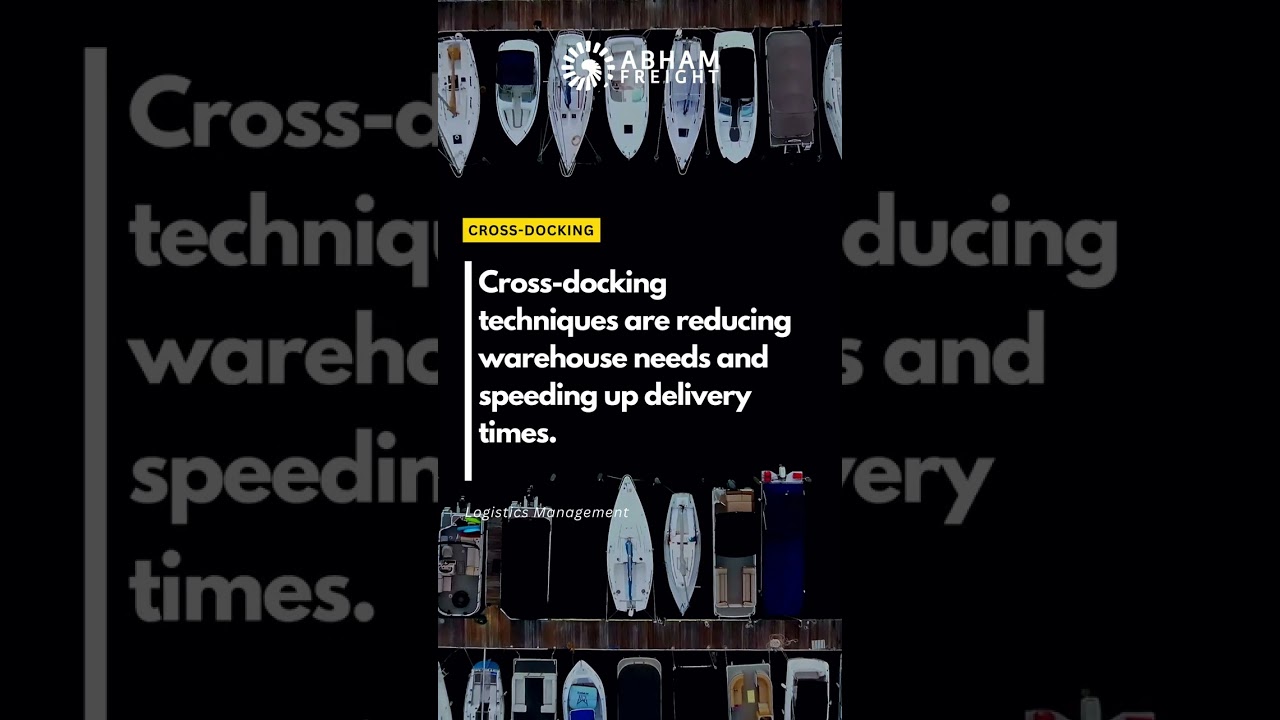 Cross-docking: Streamlining deliveries