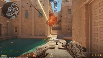 CS2 is this the BEST HE in the whole game? - Counter Strike 2 Anubis HE grenade Tutorial