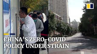 China’s zero-Covid policy under pressure as infections rise in major cities