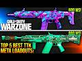 WARZONE: New TOP 5 BEST TTK META LOADOUTS After Update! (WARZONE Fastest TTK Weapons)