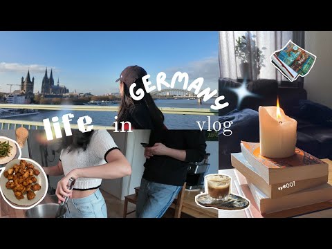 德國生活vlog🎡科隆kirmes市集、🥢自製鹽酥雞(配啤酒)、分享買什麼新書