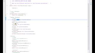 What are the different modifiers for Java Variables and methods