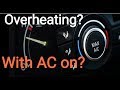CAR Overheating when AC is on. Car Engine Overheating.Causes and Symptoms of Over Heating Car Engine