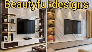 Beautiful Wooden TV Unit Design Ideas