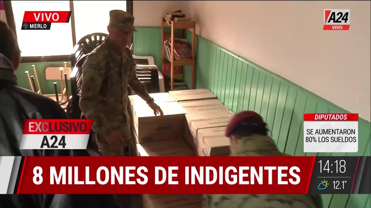 Escándalo de los alimentos: el Ejército entregó mercadería a la Fundación CONIN