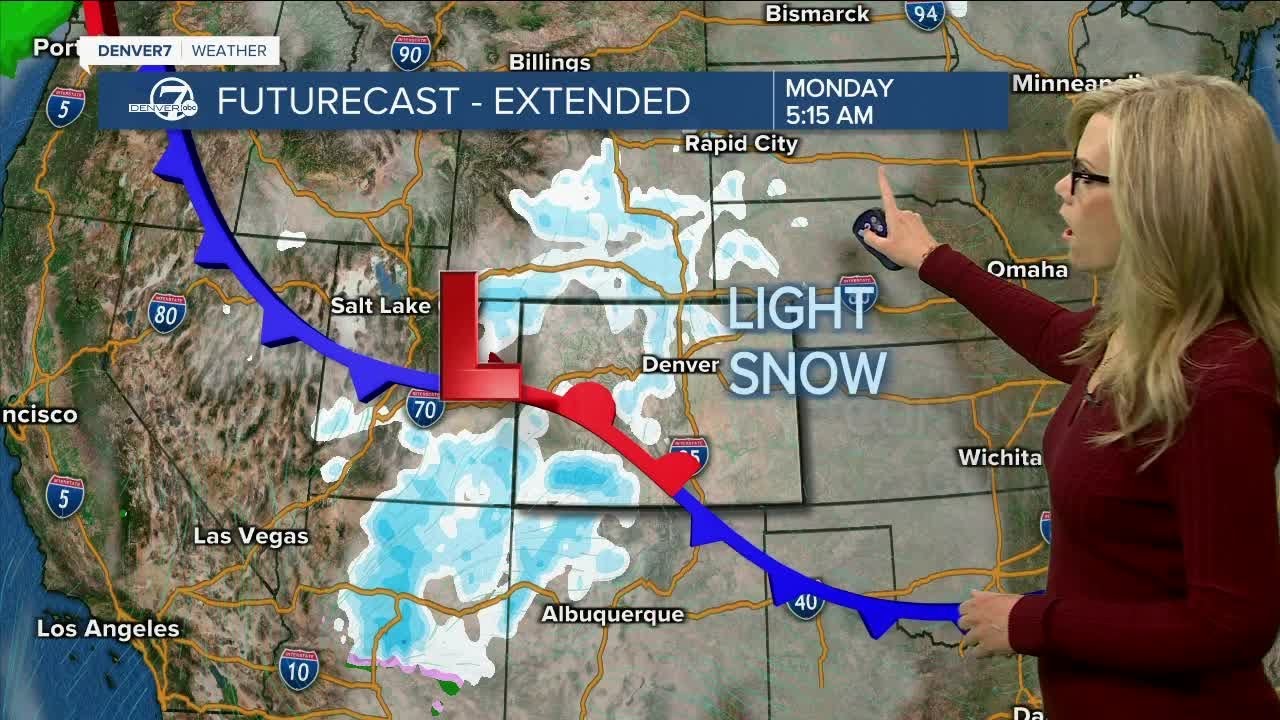Snow tapers off tonight before next chance arrives - YouTube