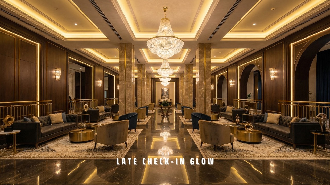 Lounge Electronica | Late Check-In Glow (Smooth Hotel Night) | Study & Relax