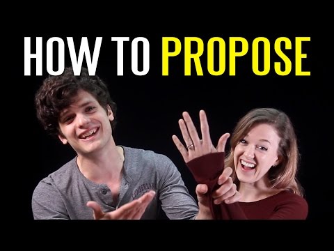 Cómo proponer a su novia