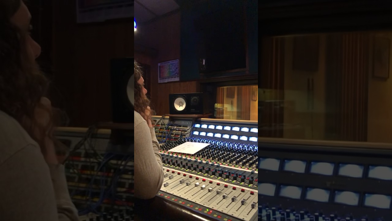 Producing Shelby Lee Lowe last year at FAME Studios