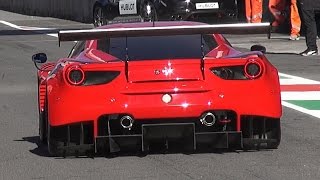 2016 Ferrari 488 GT3 & GTE First Debut On Track - Finali Mondiali Ferrari 2015