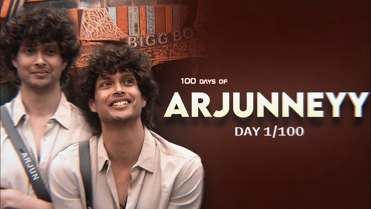 Introducing our coolest / first captain of #bbm6 @the.aarjun 🤎 DAY 1/100