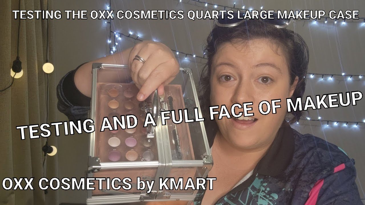 Testing The OXX Cosmetics Quarts Large Makeup Case by KMart! *Testing