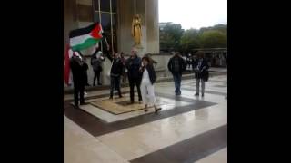 Témoignage d'une Syrienne, Palais de Chaillot du trocadéro à Paris Typiak