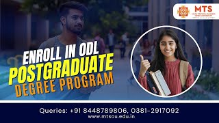 Discover the GAME-CHANGING Benefits of MTS Open University's PG Admissions 2025-26 Profile