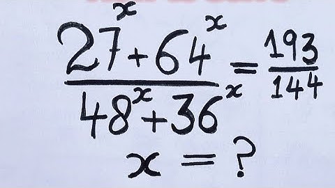 A Nice Maths Olympiad Problem| Can You Solve this!!|@TTLogic