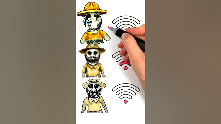 Scariest Drawings of Zookeeper from Zoonomaly! #zookeeper #zoonomaly #scary #drawing #zoo #spooky
