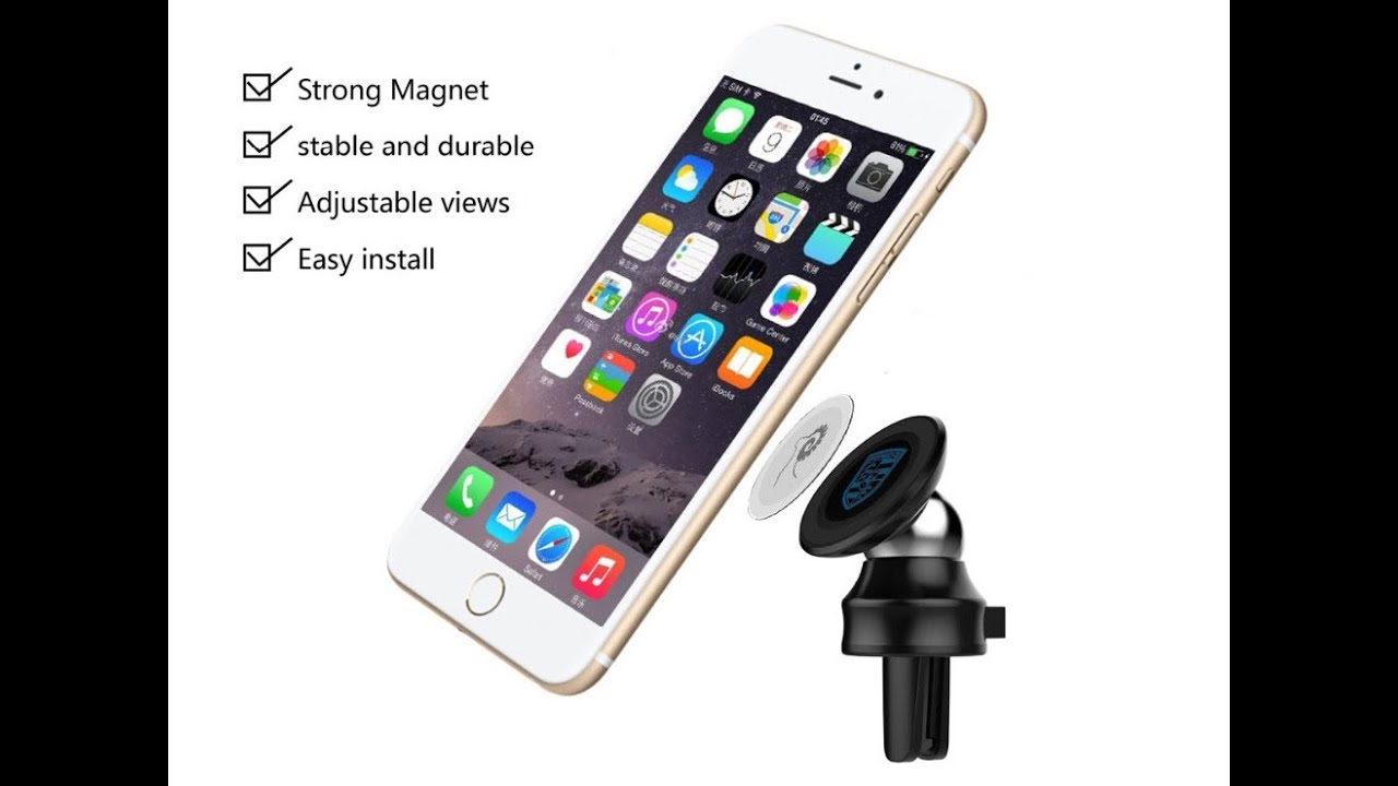 BEST 2017 UNIVERSAL Car Air Vent Mount for iPhone, Samsung HTC