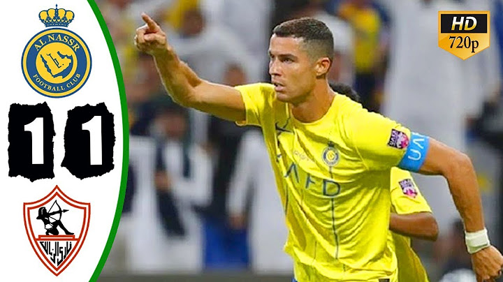 ملخص مباراة النصر والزمالك  1-1 | اهداف مباراة الزمالك والنصر🔥هدف رونالدو القــاتل  🔥