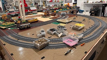 LEGO Layout - Massive New Corner MILs Module Is Complete