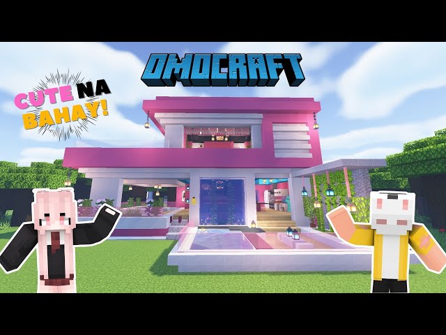 OMOCRAFT CUTE NA BAHAY PARA SA CUTE NA CRUSH KO! ft. WONDERPETS || MINECRAFT class=