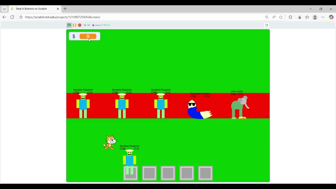 Steal a Brainrot in Scratch!?!?! - YouTube