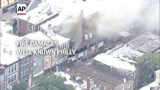 Fire damages well-known Philly cheesesteak shop