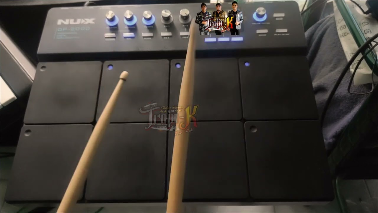 Probando Samples de Cumbia en la NUX DP-2000 #cumbia #musica #sample #nuxdp2000