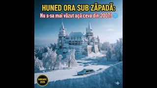 HUNEDOARA SUB ZĂPADĂ: Nu s-a mai văzut așa ceva din 2007! ❄️