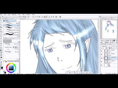 [Speed Paint/Art Trade with Fleur Shimmer] Nine Tailed Legend