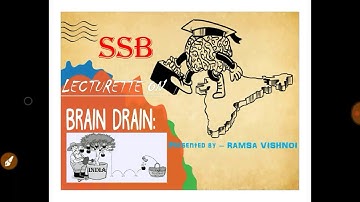 SSB Lecturette on Brain Drain