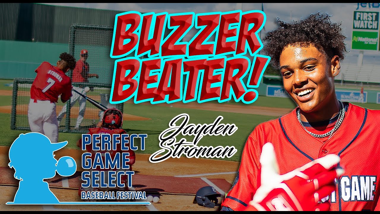 BUZZER BEATER! Jayden Stroman HOMERS to Advance in HR Derby! YouTube