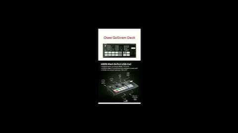 OSEE Streaming Switchers