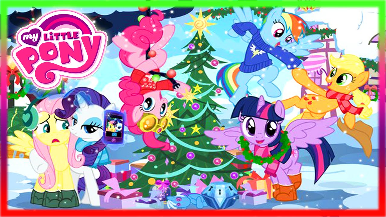 💫 My Little Pony New Year Party Dress Up Game - YouTube