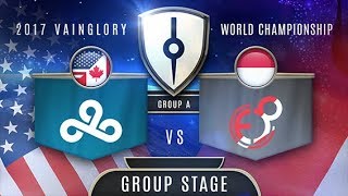 Elite8 (SEA) VS Cloud9 (NA) - Razer 2017 Vainglory World Finals - Group Stage