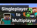 Enable online multiplayer in single player world with playitgg minecraft java