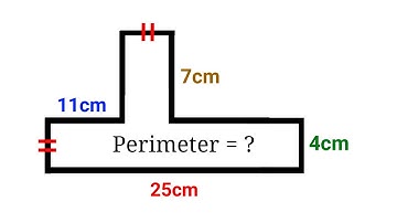 Geometry Olympiad Problem | Find the perimeter of the given figure