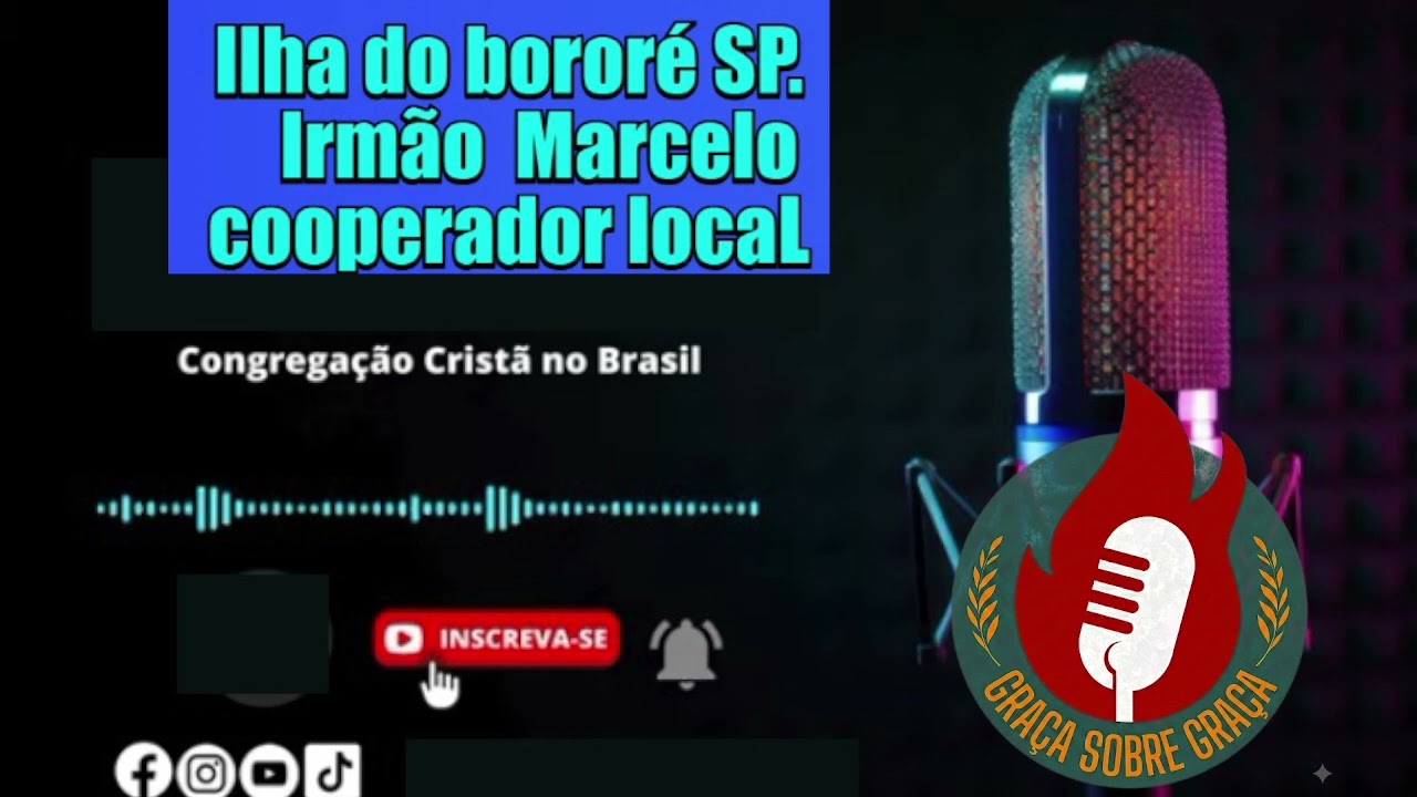 CCB:ILHA DO BORORÉ SP -IRMÃO TEVE QUE PREGAR -ME AJUDE A PREGAR  IRMANDADE!!FOI ESPIRITUAL OUÇA#ccb