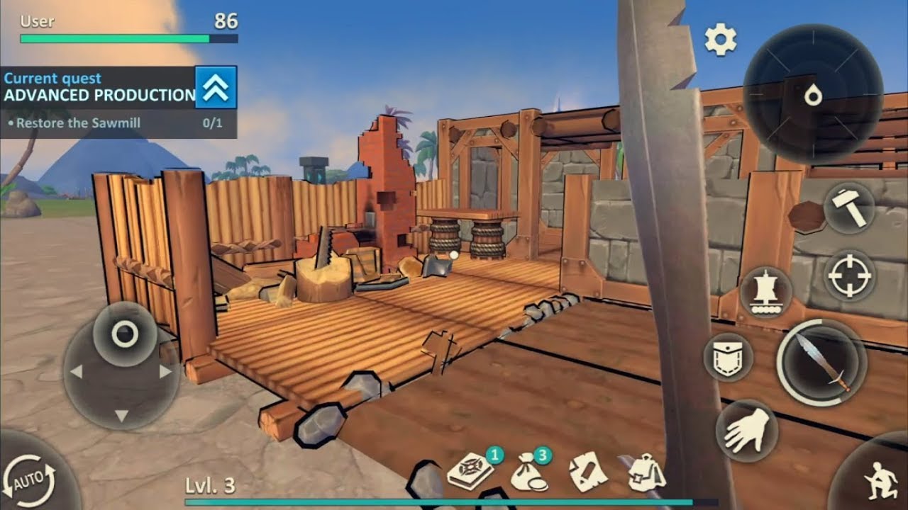 Baixe Woodcraft Pro - Survival Island no PC com MEmu