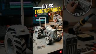 DIY RC Tractor U Pipe Making 🚜🚜 #shorts #viral #tractor #hydraulic #homemade #shortvideo