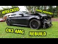 I BOUGHT a CRASHED SALVAGE  MERCEDES C63 COPART UK (ENGINE DAMAGE!?)